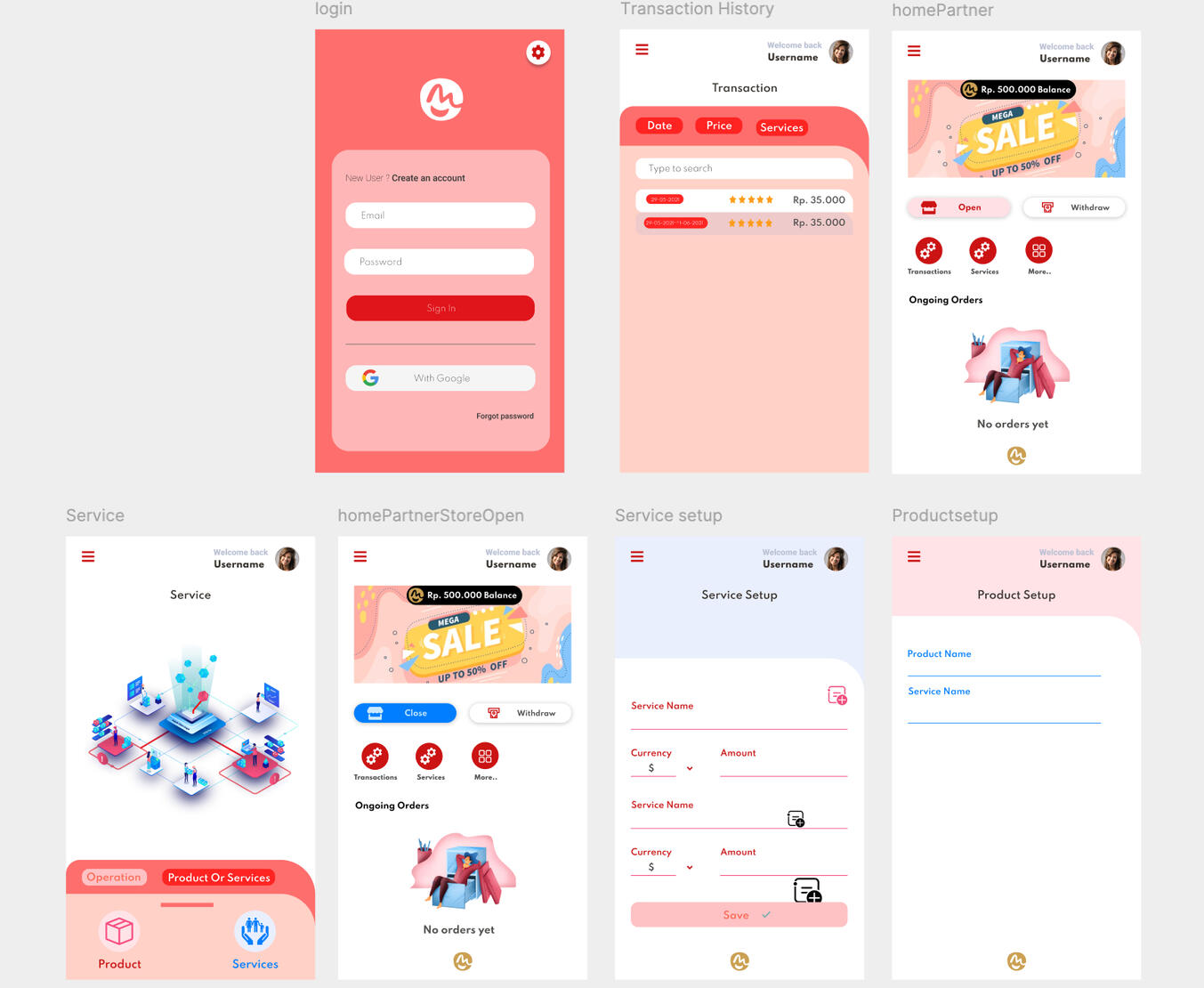 MeetUp Mobile Applications